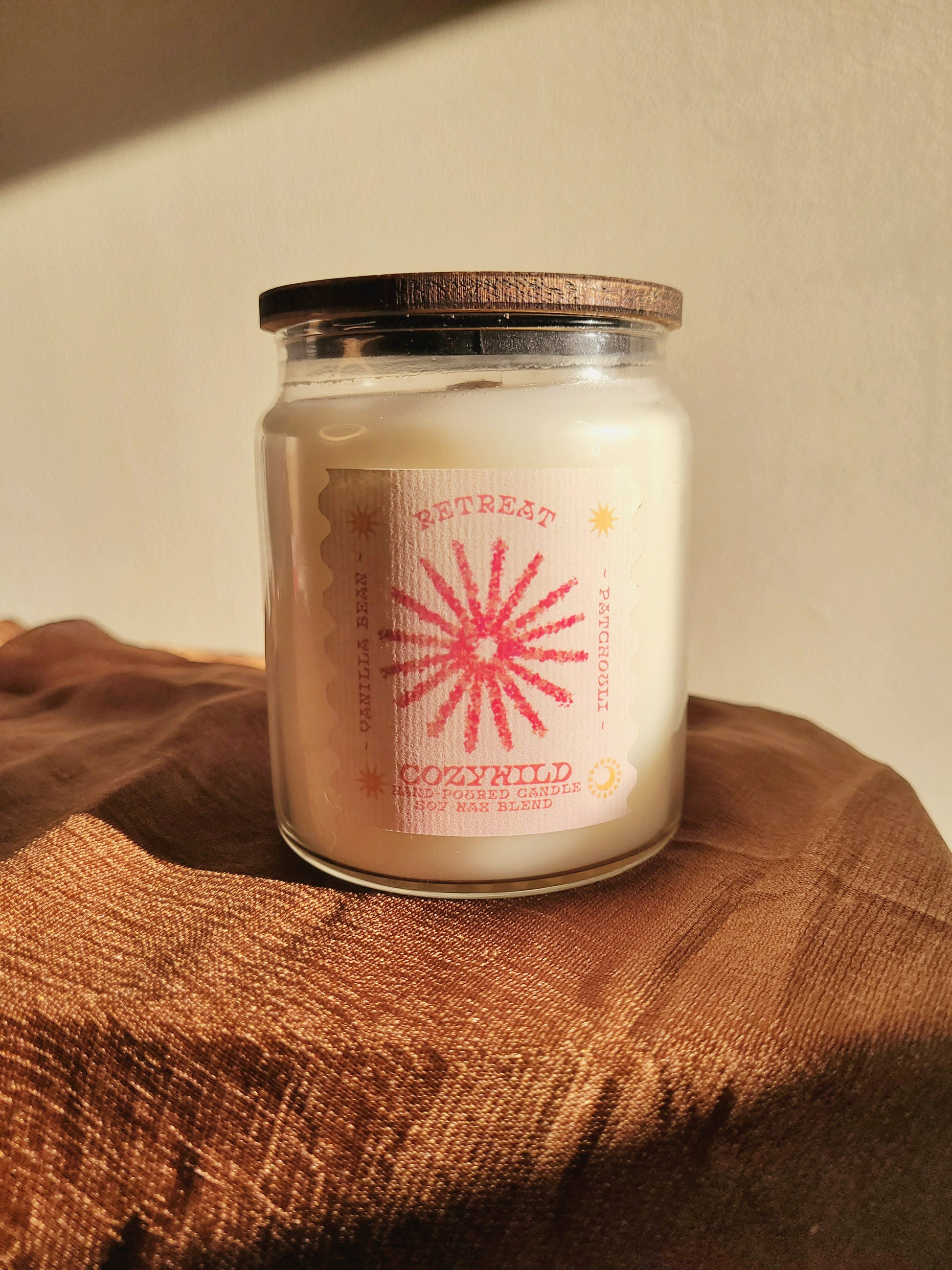 COZYWILD Retreat Vanilla Candle