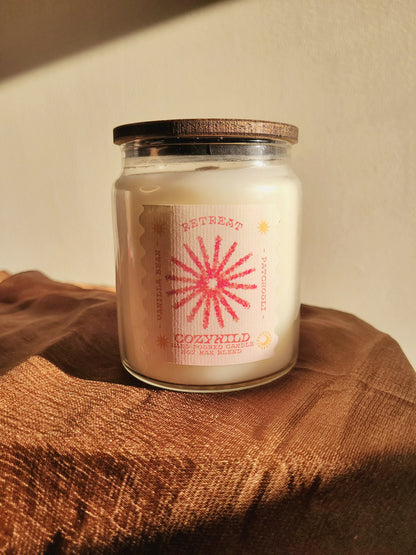 COZYWILD Retreat Vanilla Candle